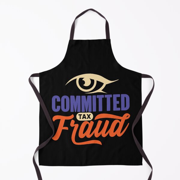 Item preview, Eye Committed Tax Fraud | Humorous Financial Meme designed and sold by GravitiTees.