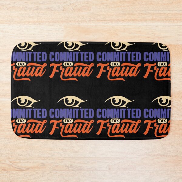 Item preview, Eye Committed Tax Fraud | Humorous Financial Meme designed and sold by GravitiTees.