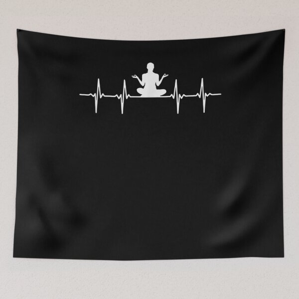 Item preview, Great Yoga Heartbeat Gift designed and sold by lolahomya.