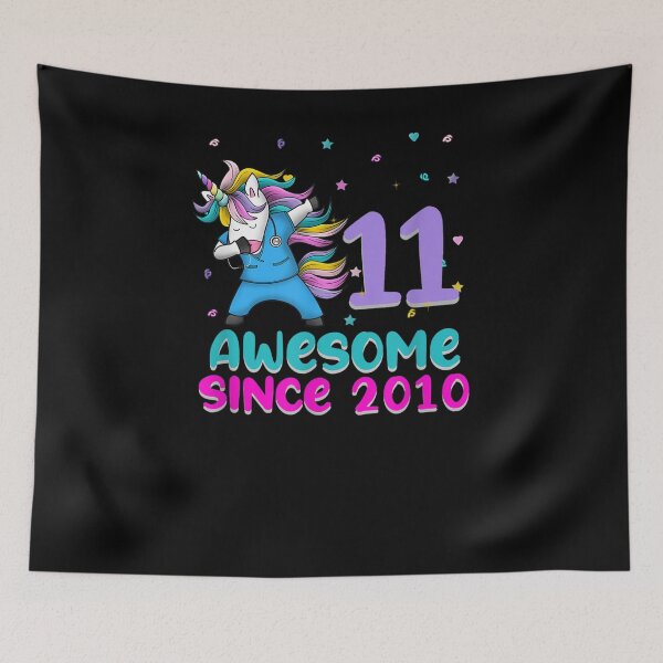 Item preview, Unicorn Nurse 11th Birthday Girl Gift Love Awesome 11 Yo designed and sold by lolahomya.