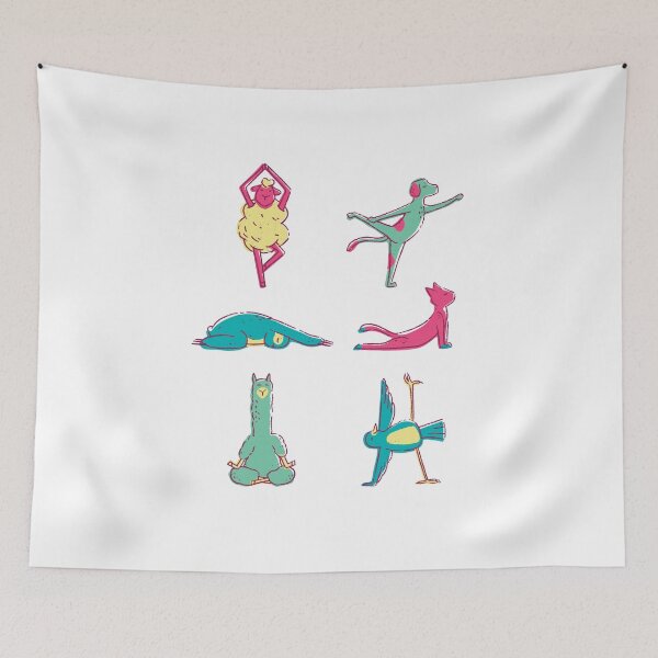 Item preview, Yoga animals | Yoga poses designed and sold by DerSenat.