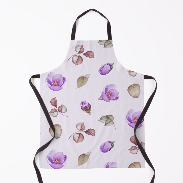 Item preview, Watercolor Violet Flowers Collection designed and sold by Pavnud.