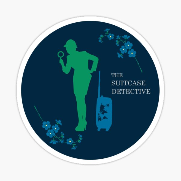 The Suitcase Detective (True Crime) Sticker