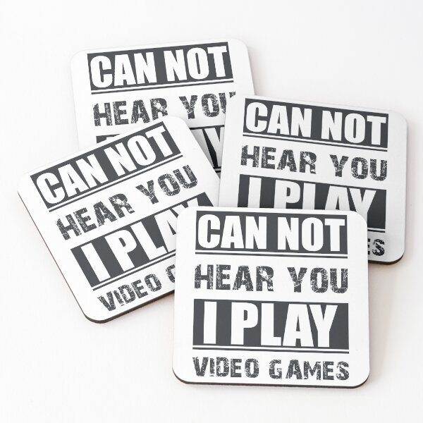 Item preview, Can't hear am gaming gamer nerd designed and sold by blikonie.