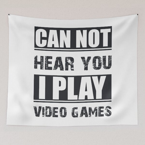 Item preview, Can't hear am gaming gamer nerd designed and sold by blikonie.