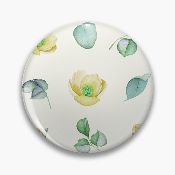 Item preview, Watercolor Yellow Flowers Collection designed and sold by Pavnud.