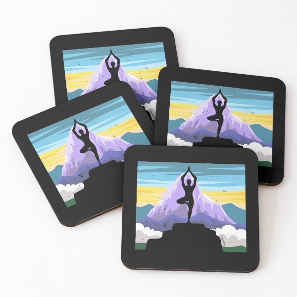 Item preview, Mountain Yoga Meditation Nature Lover  designed and sold by Tom2468.