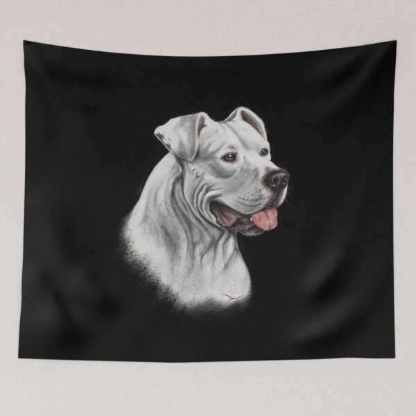 Artikelvorschau, Dogo Argentino Spirit (Ares schwarz) entworfen und verkauft von DiiMotion.
