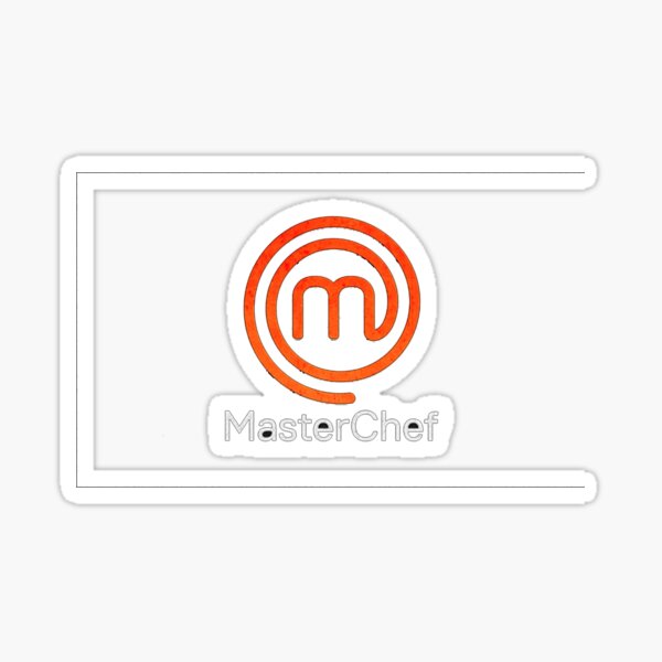"Masterchef" Sticker for Sale by Kissezersh Redbubble