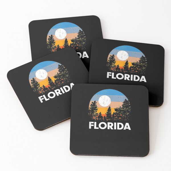 Item preview, Florida Souvenir Forest Evergreen Sunset Nature Lover designed and sold by lolahomya.