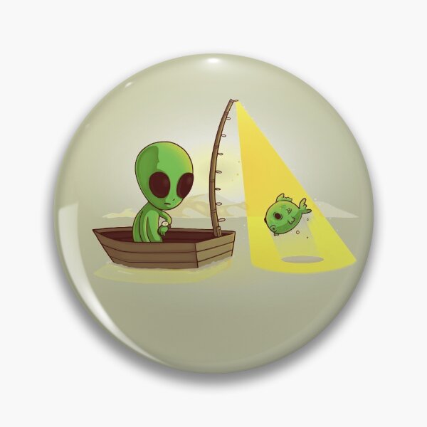 Item preview, Alien fishing designed and sold by Naolito.