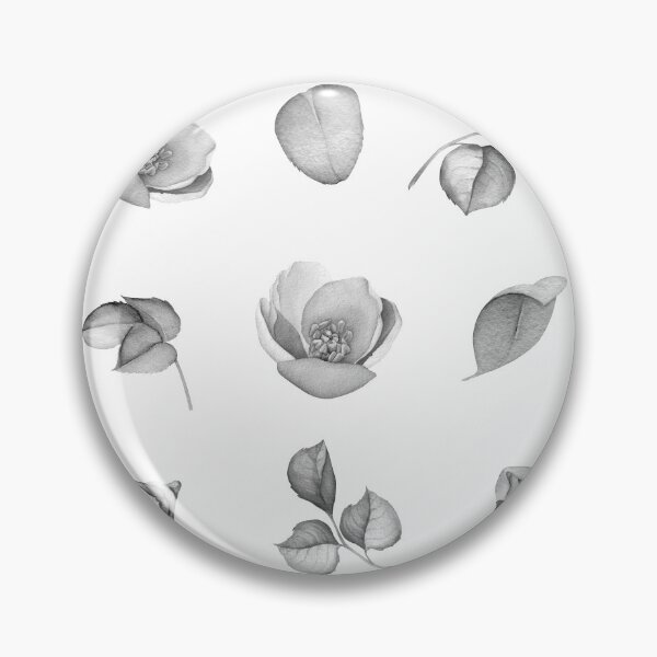 Item preview, Watercolor Gray Flowers Collection designed and sold by Pavnud.