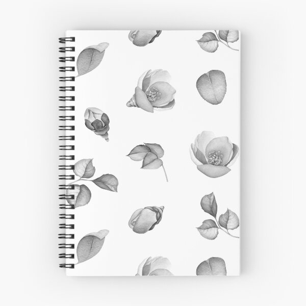 Item preview, Watercolor Gray Flowers Collection designed and sold by Pavnud.