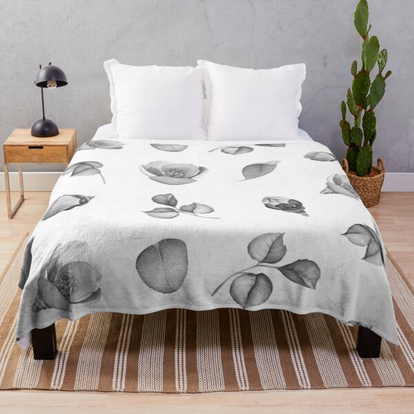 Item preview, Watercolor Gray Flowers Collection designed and sold by Pavnud.