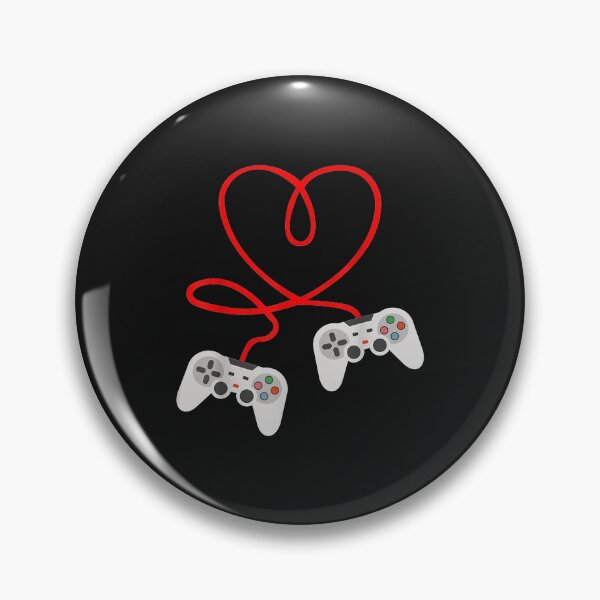 Item preview, Video Gamer Valentines Day T-Shirt With Controllers Heart designed and sold by Lukifo-Caster.