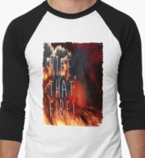 RIDE THAT FIRE Men's Baseball ¾ T-Shirt