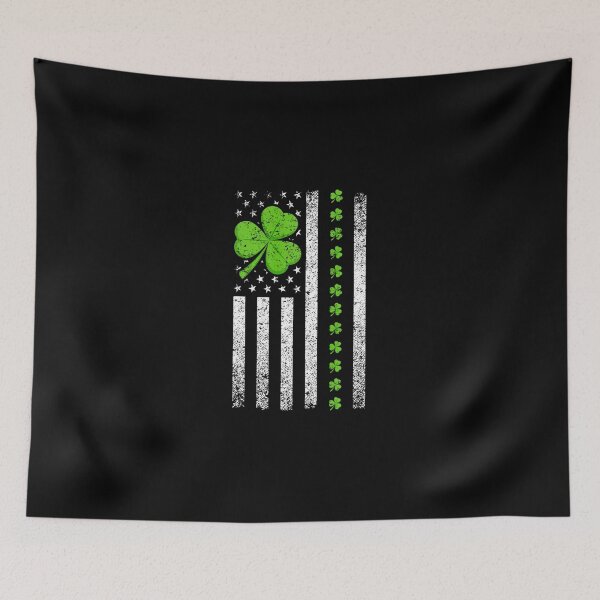 Item preview, St Patrick s Day IRISH AMERICAN FLAG designed and sold by SamArtistbyAUS.