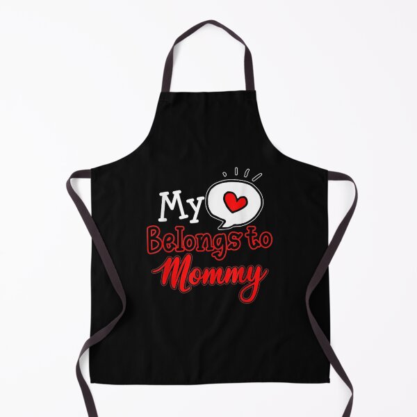 Item preview, My Heart Belongs To Mommy Cute And Funny Valentine designed and sold by lolahomya.
