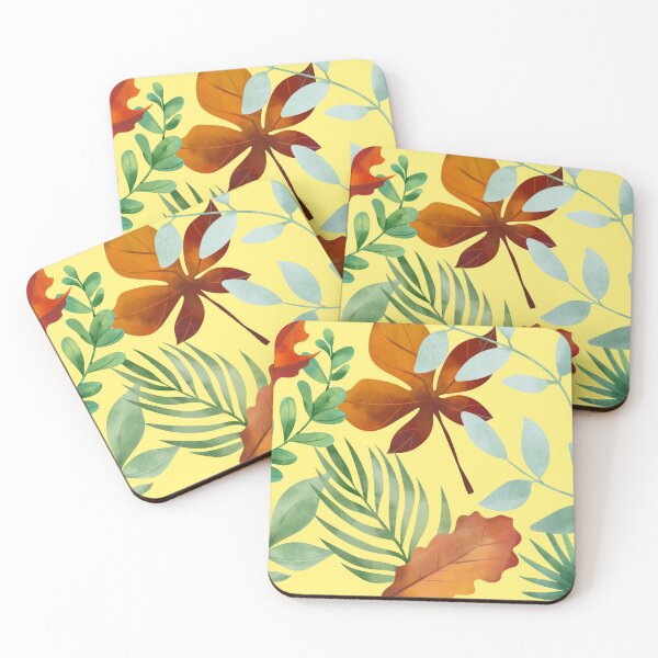 Item preview, Wild Tropical Hawaiian Leaves And Flowers Pattern designed and sold by ArtIsSixthSense.