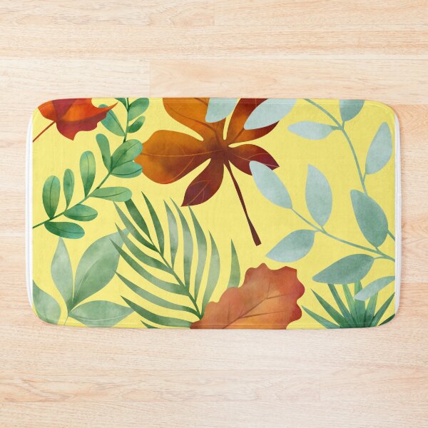 Item preview, Wild Tropical Hawaiian Leaves And Flowers Pattern designed and sold by ArtIsSixthSense.