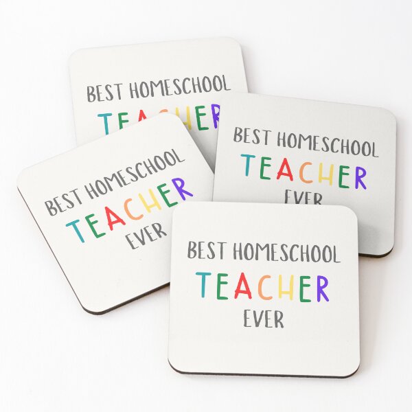 Item preview, Colorful Best Homeschool Teacher designed and sold by casualism.