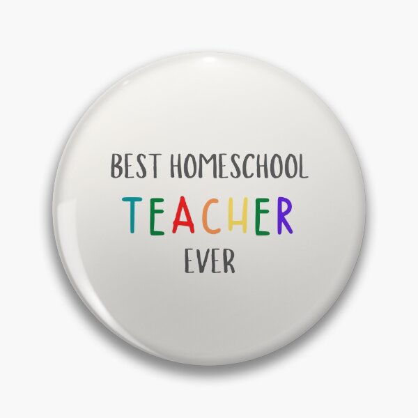 Item preview, Colorful Best Homeschool Teacher designed and sold by casualism.