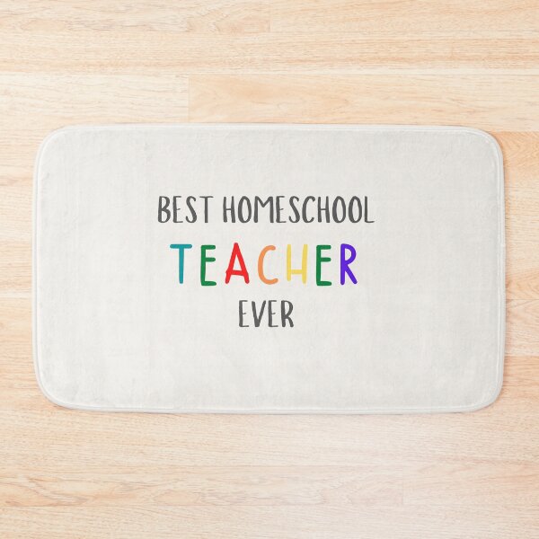 Item preview, Colorful Best Homeschool Teacher designed and sold by casualism.