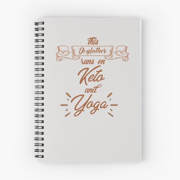 Item preview, This Dogfather runs on Keto and Yoga designed and sold by KetoLove.