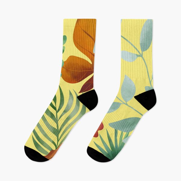 Item preview, Wild Tropical Hawaiian Leaves And Flowers Pattern designed and sold by ArtIsSixthSense.
