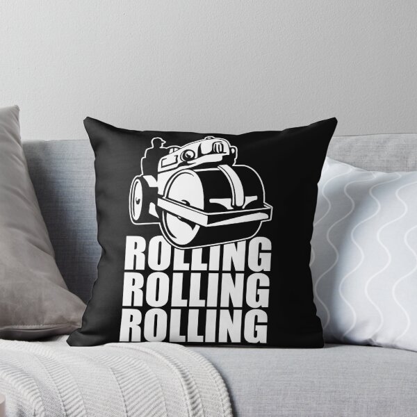 Item preview, Rolling Steam Roller Road Construction Heavy Machinery Lover designed and sold by GravitiTees.