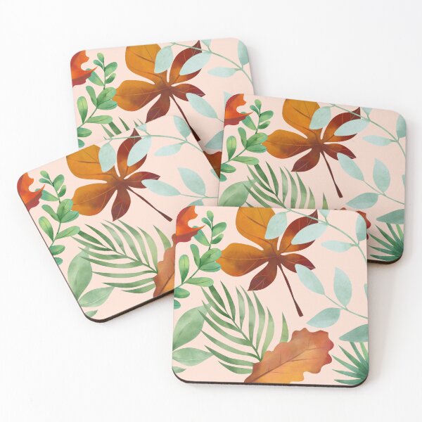 Item preview, Wild Tropical Hawaiian Leaves And Flowers Pattern designed and sold by ArtIsSixthSense.