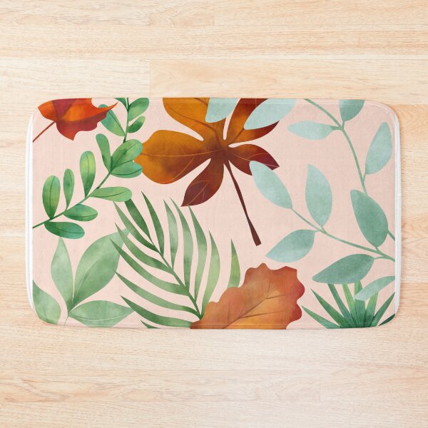 Item preview, Wild Tropical Hawaiian Leaves And Flowers Pattern designed and sold by ArtIsSixthSense.