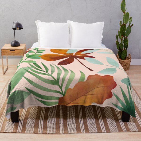 Item preview, Wild Tropical Hawaiian Leaves And Flowers Pattern designed and sold by ArtIsSixthSense.
