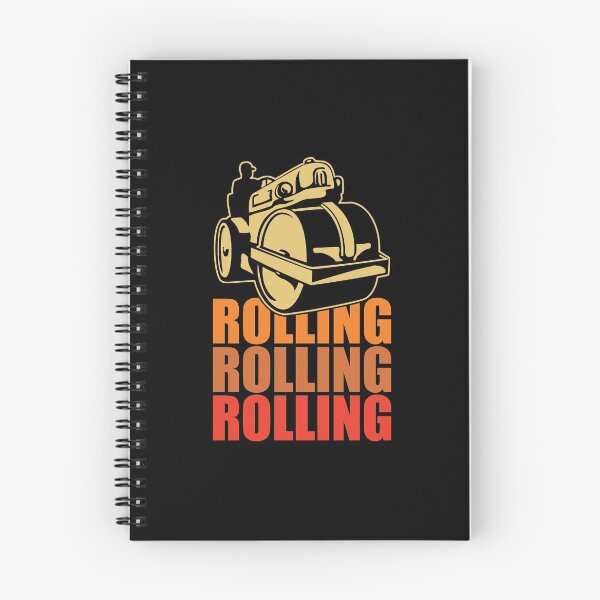 Item preview, Rolling Steam Roller Road Construction Large Machinery Lover designed and sold by GravitiTees.