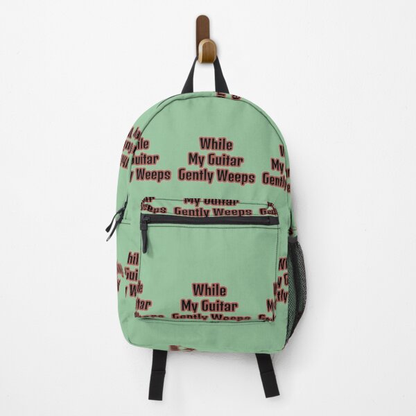 Item preview, While My Guitar Gently Weeps designed and sold by QuotesDogma.