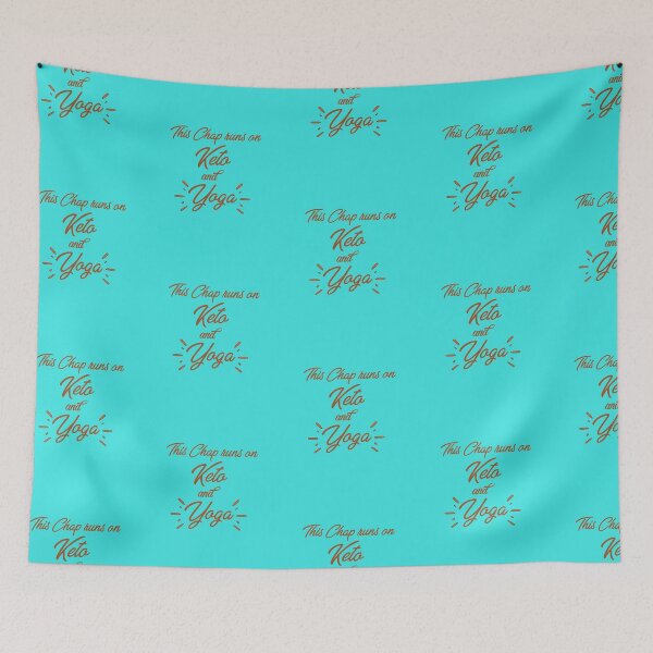 Item preview, This Guy runs on Keto and Yoga designed and sold by KetoLove.