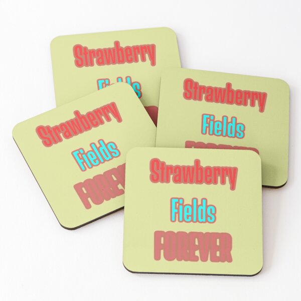 Item preview, Strawberry Fields Forever designed and sold by QuotesDogma.