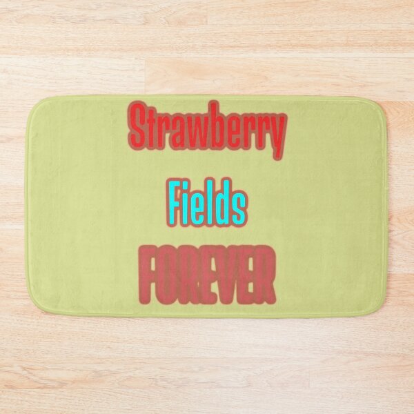 Item preview, Strawberry Fields Forever designed and sold by QuotesDogma.