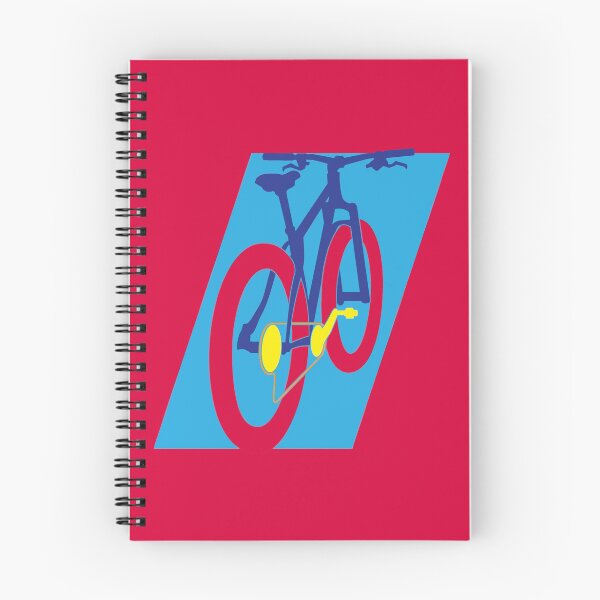 Item preview, Pop Art Dark Blue Hardtail MTB designed and sold by RabeDesigns.