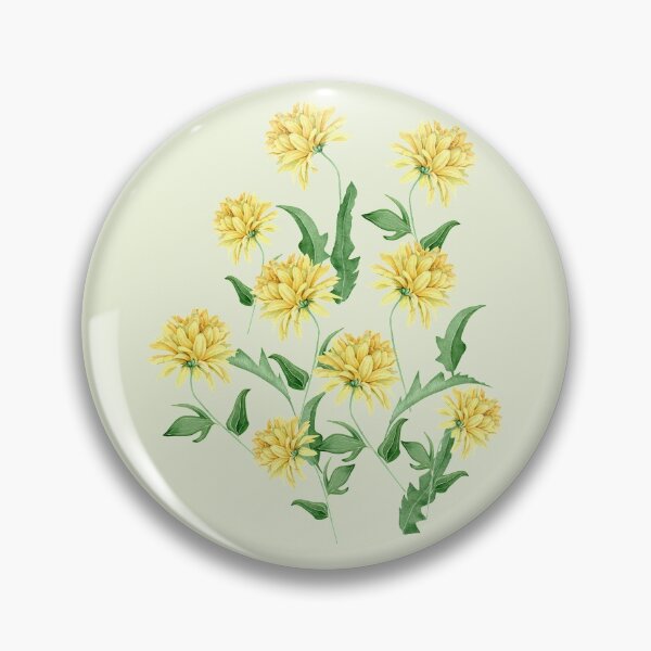 Item preview, Watercolor Yellow Flowers designed and sold by Pavnud.