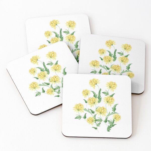 Item preview, Watercolor Yellow Flowers designed and sold by Pavnud.