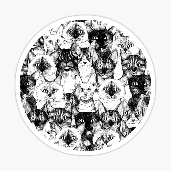 Item preview, just cats designed and sold by scrummy.