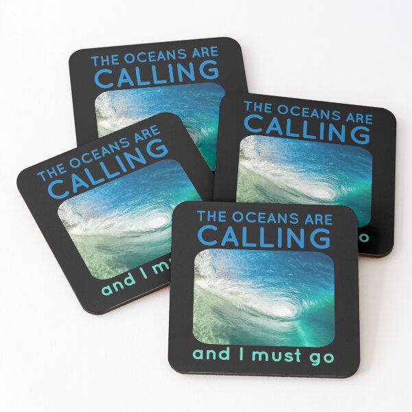 Item preview, the oceans are calling and i must go. blue waves designed and sold by doctors-apparel.