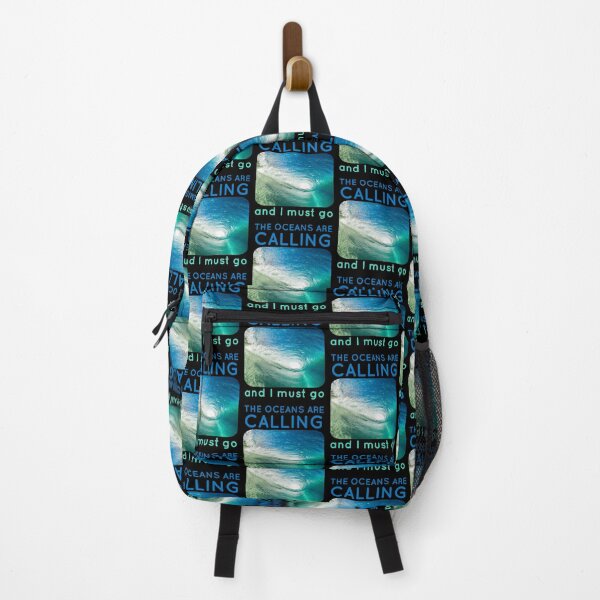 Item preview, the oceans are calling and i must go. blue waves designed and sold by doctors-apparel.