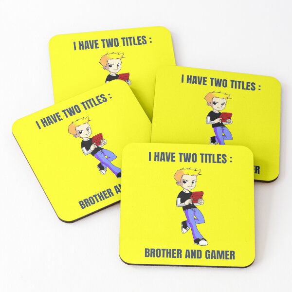 Item preview, I have 2 titles, Brother and Gamer designed and sold by Pinu005.