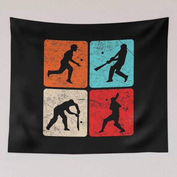 Item preview, Silhouette Cricket Players Bat Wicket Stumps Bails Batting Bat Umpire Pitch Coach Team Swing Hit Athlete Sports designed and sold by shirti.