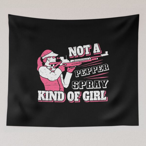 Item preview, Not A Pepper Spray Kind Of Girl Human Rights Grl Power Tees Encouragement Sorority Grl Power Women Empowerment designed and sold by shirti.