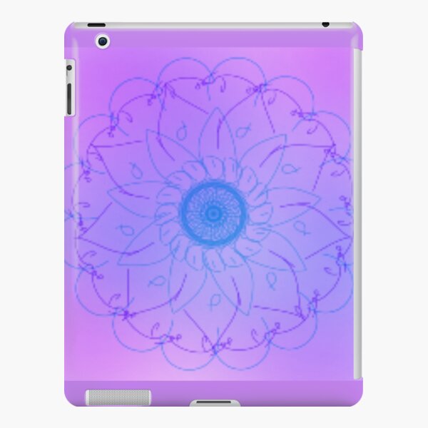 Purple and Pink Mandala iPad Snap Case