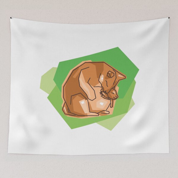 Item preview, Tree Kangaroo Flat Design designed and sold by line13artdesign.