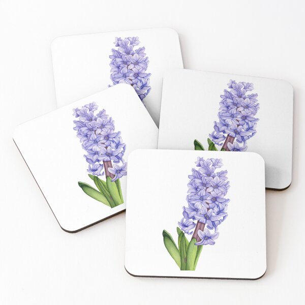 Item preview, Watercolor Hyacinth Flower designed and sold by VvdVenDesign.